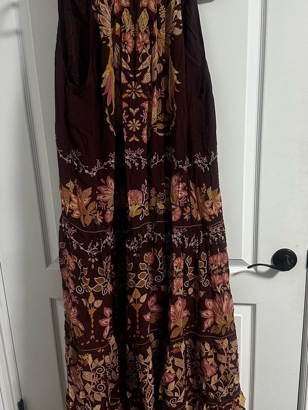 FARM Rio Bella Burgundy Maxi Dress - Picture 5 of 5